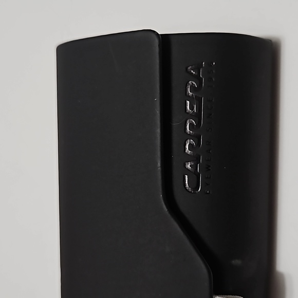 Carrera Eyeglass Sunglasses Black Hard Cover Case Holder #E-34 - Picture 9 of 9